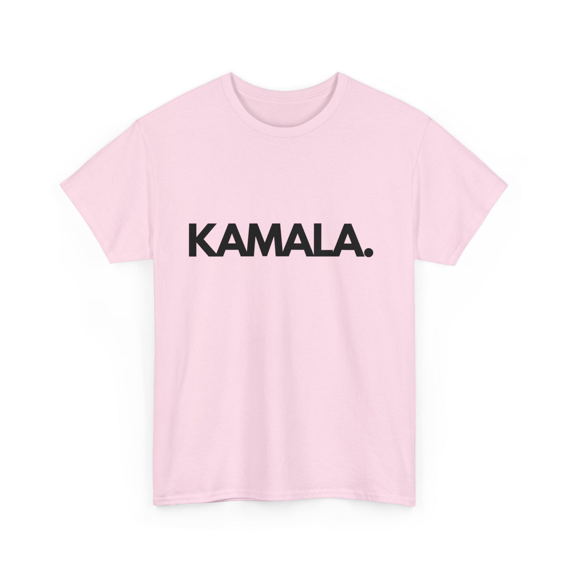 Basic Kamala. Bold Font 2024 Election Unisex Heavy Cotton Tee T-Shirt