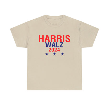 Harris Walz 2024 Unisex Heavy Cotton Tee Sand T-Shirt