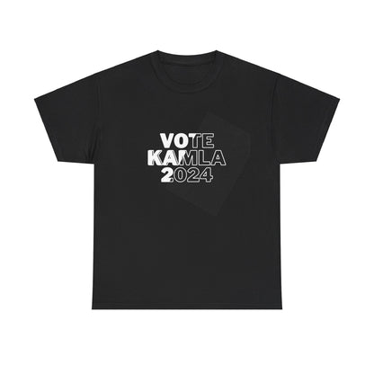 Vote Kamala 2024 Sporty Style Unisex Heavy Cotton Tee T-Shirt