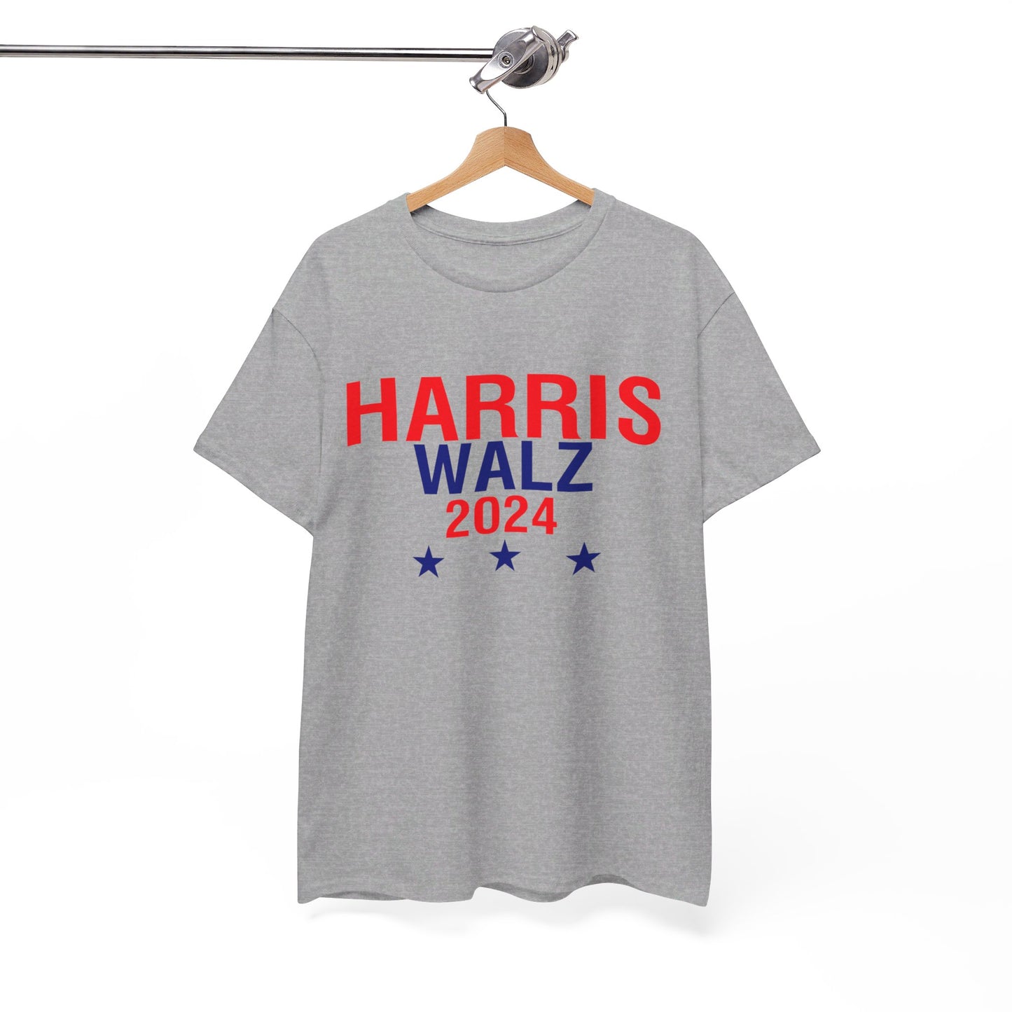 Harris Walz 2024 Unisex Heavy Cotton Tee T-Shirt