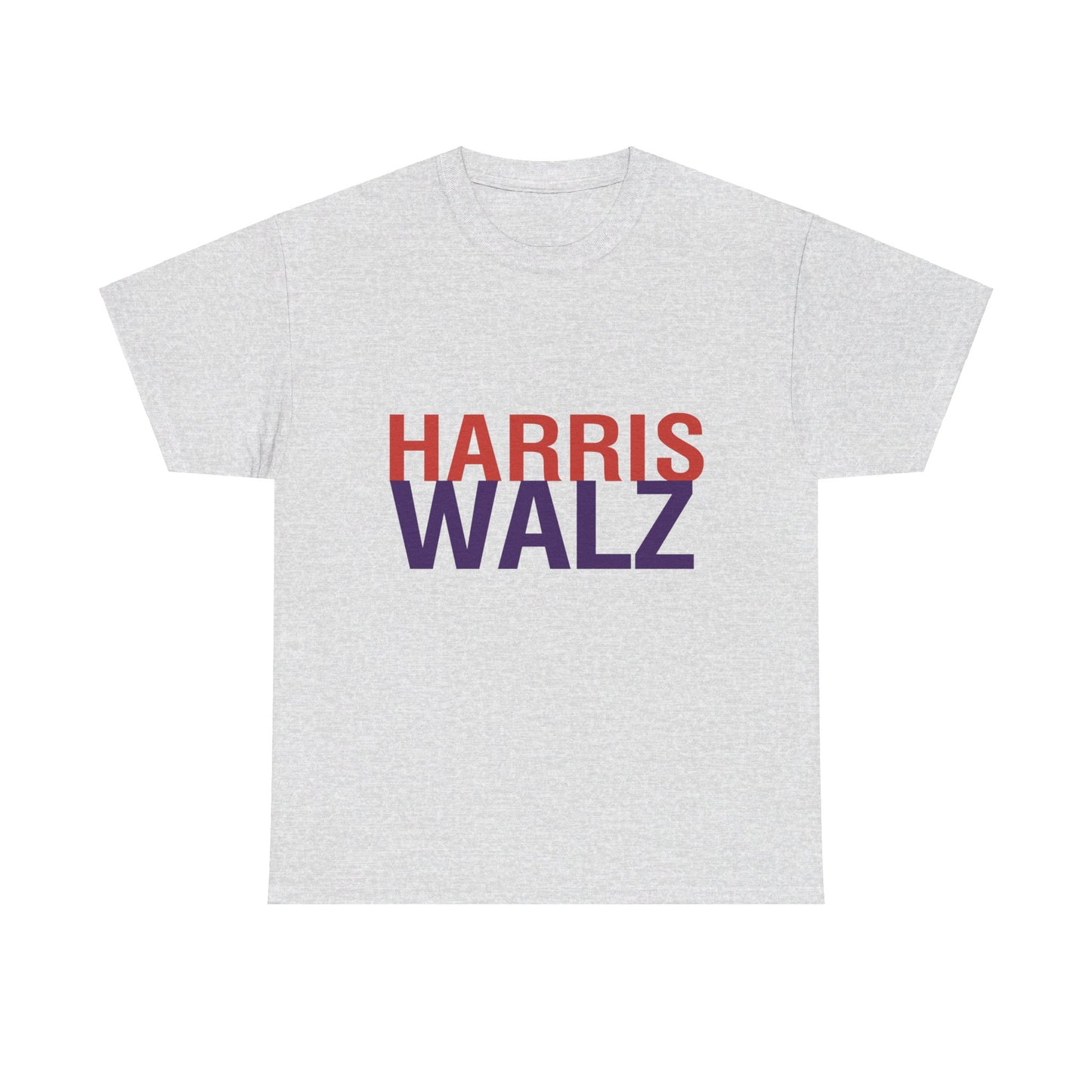 Harris Walz Unisex Heavy Cotton Tee Ash T-Shirt