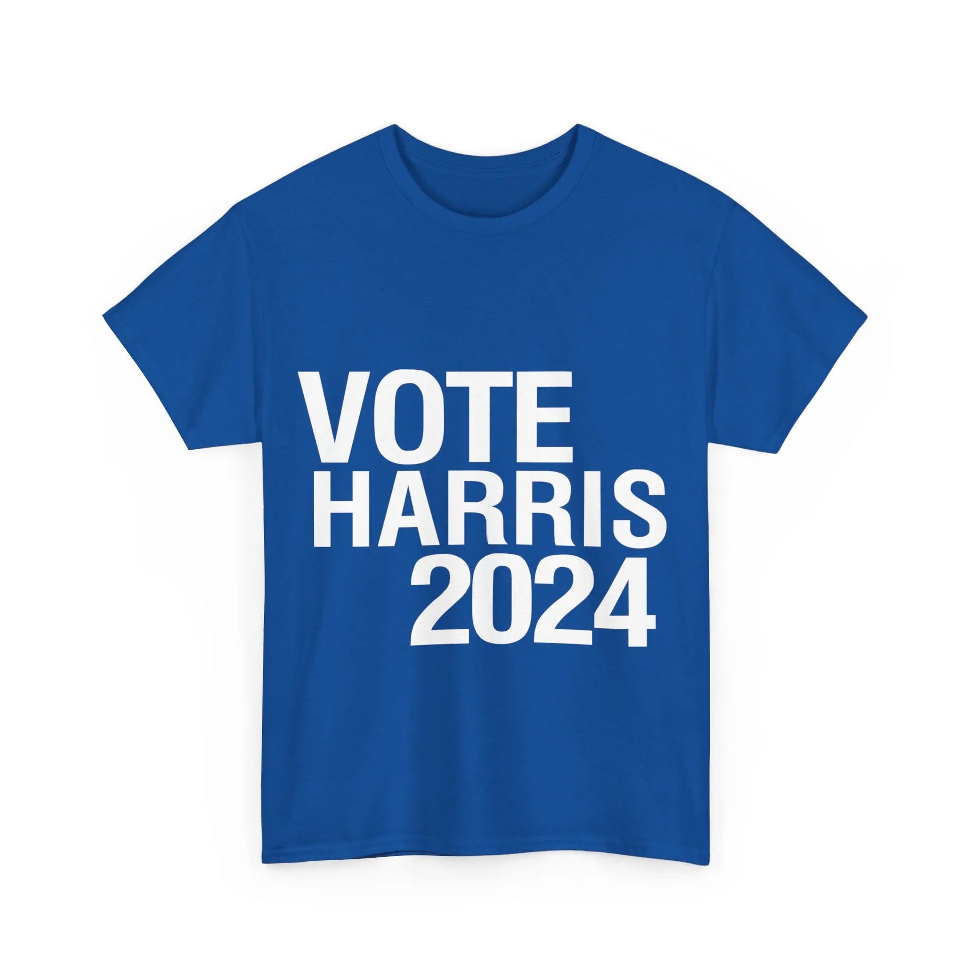 Blue & White Kamala 2024 Unisex Heavy Cotton Tee T-Shirt