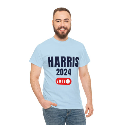 Bold Vote Harris 2024 Unisex Heavy Cotton Tee T-Shirt