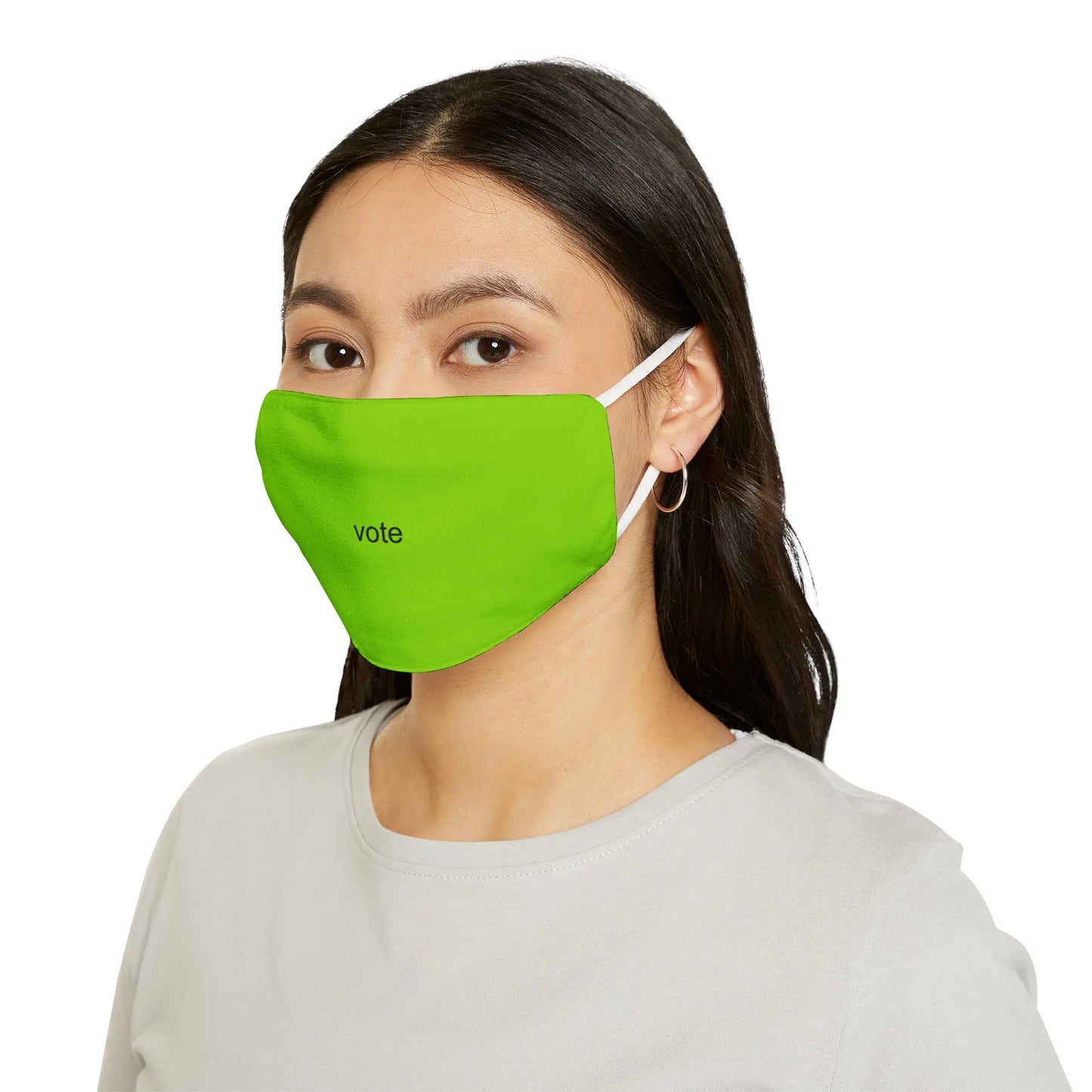 Brat Green 2024 Vote Snug-Fit Polyester Face Mask Accessories