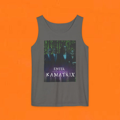 Enter the Kamatrix | Kamala & Squad Unisex Tank Pepper Tank Top