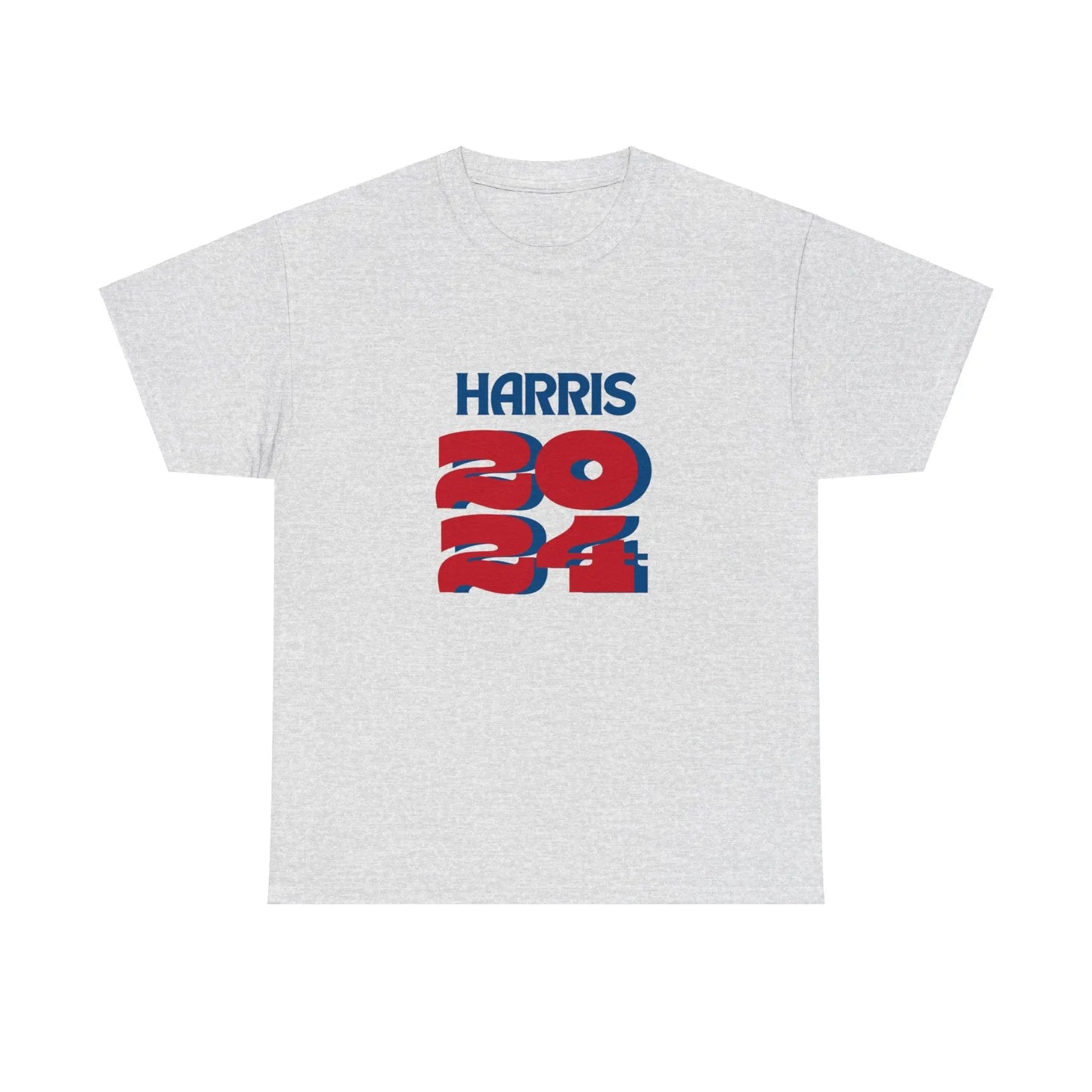 Harris 2024 Election Block Tee Unisex Heavy Cotton Tee T-Shirt