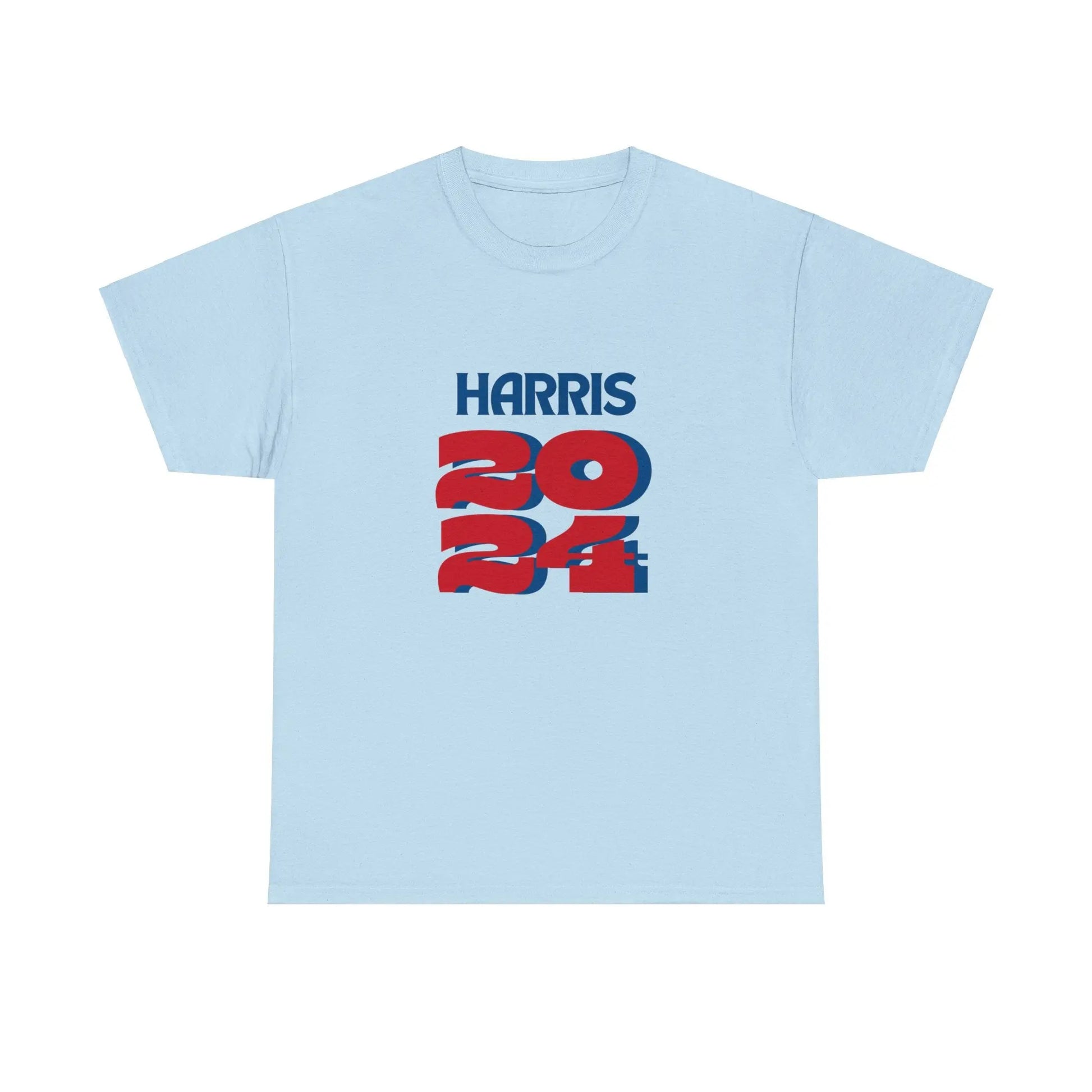 Harris 2024 Election Block Tee Unisex Heavy Cotton Tee T-Shirt