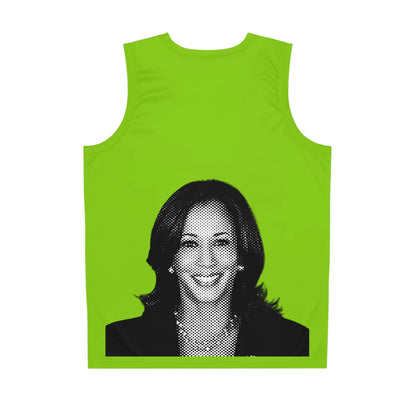 Kamala 2024 Brat Basketball Jersey (AOP) All Over Prints