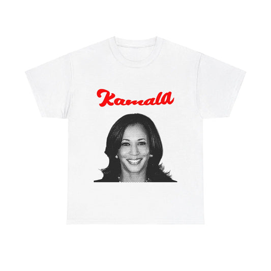 Kamala 2024 Screen Red Graphic Tee T-Shirt