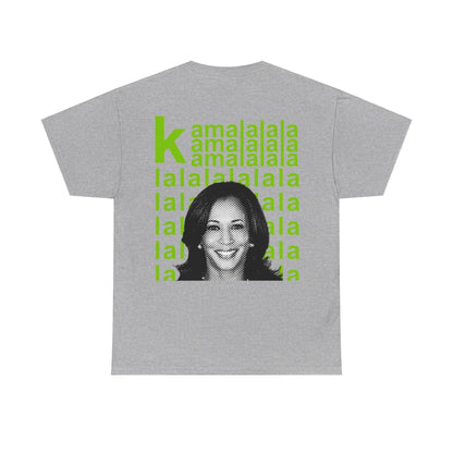 Kamala Kamalala 2024 Brat Summer Unisex Double-sided Screen Tee T-Shirt