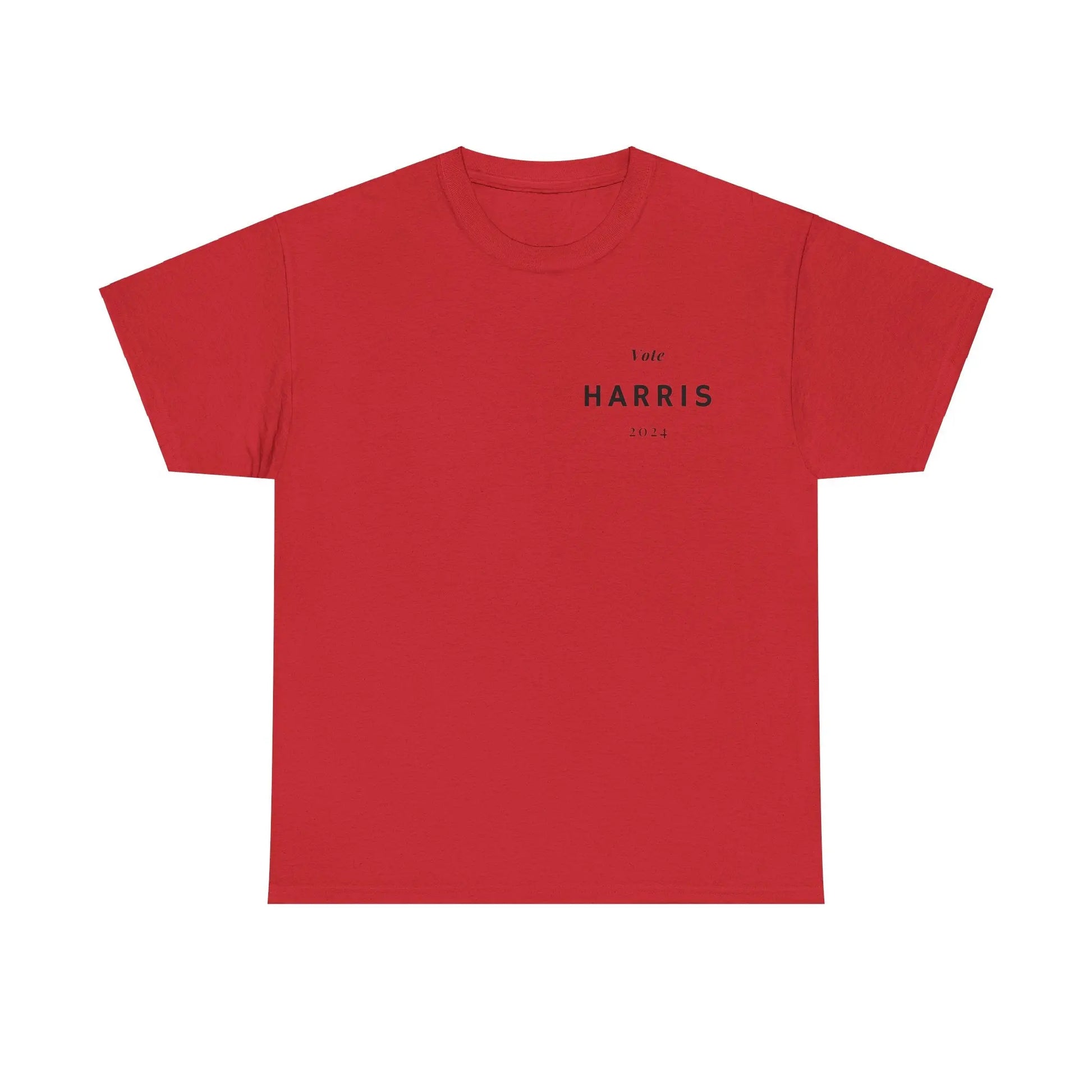 Vote Harris 2024 Modern Double Sided Unisex Heavy Cotton Tee T-Shirt